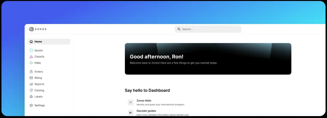 Zonos Documentation